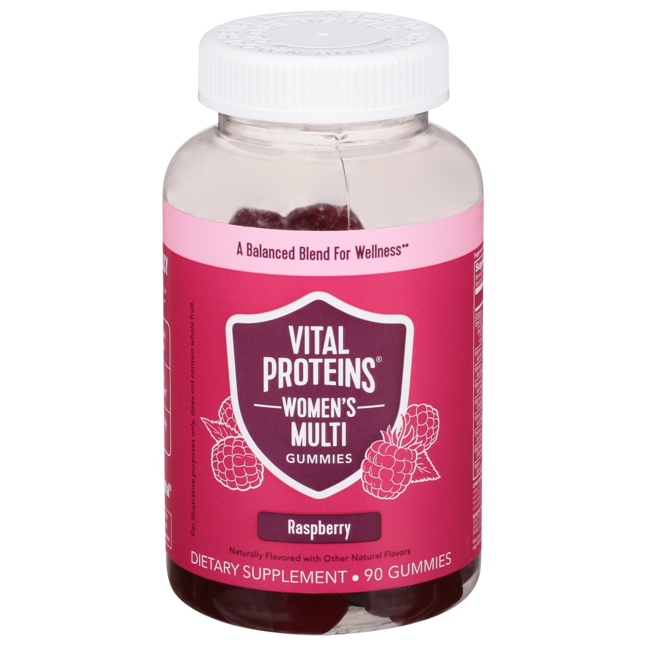 Vital Proteins Women's Multi Raspberry Gummies Shop Herbs