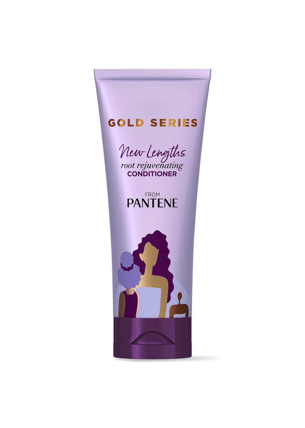 Pantene Gold Series New Lengths Root Rejuvenating Conditioner; image 1 of 10