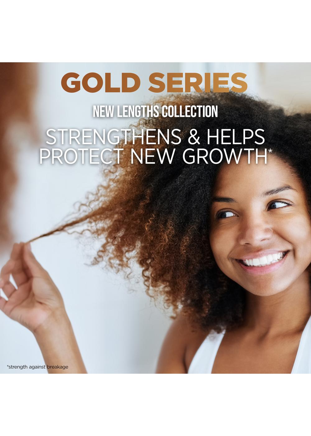 Pantene Gold Series New Lengths Root Rejuvenating Conditioner; image 5 of 10