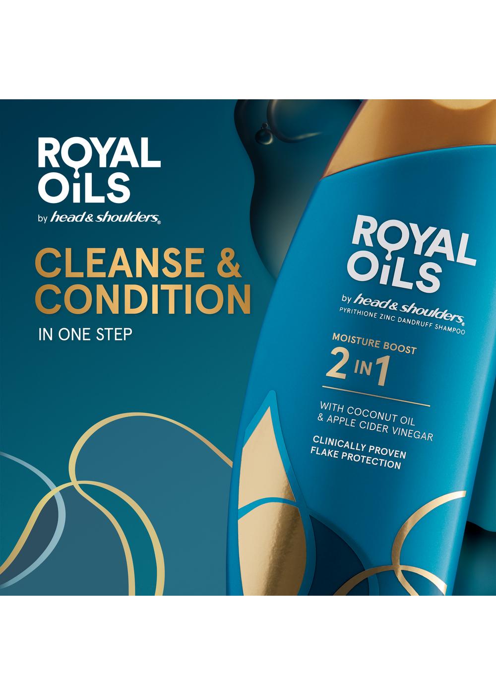 Head & Shoulders Royal Oils Moisture Boost Shampoo + Conditioner