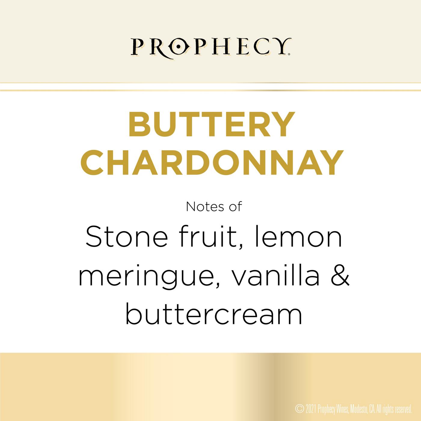 Prophecy Buttery Chardonnay; image 8 of 8