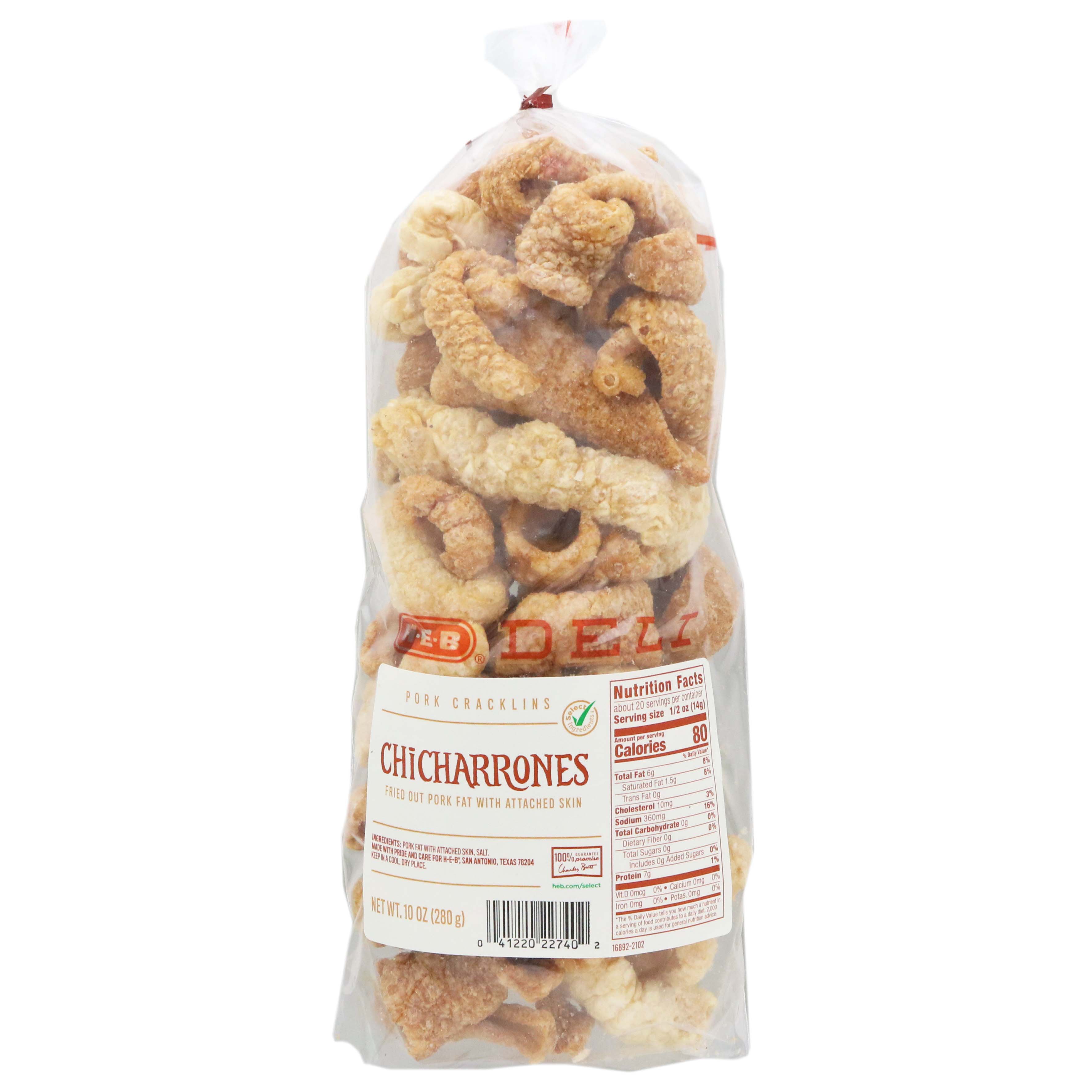 H-E-B Deli Chicharrones - Shop Snacks & Candy At H-E-B