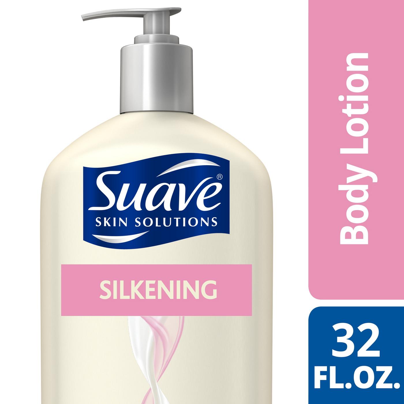 Suave Skin Solutions Silkening with Baby Oil Body Lotion; image 3 of 3