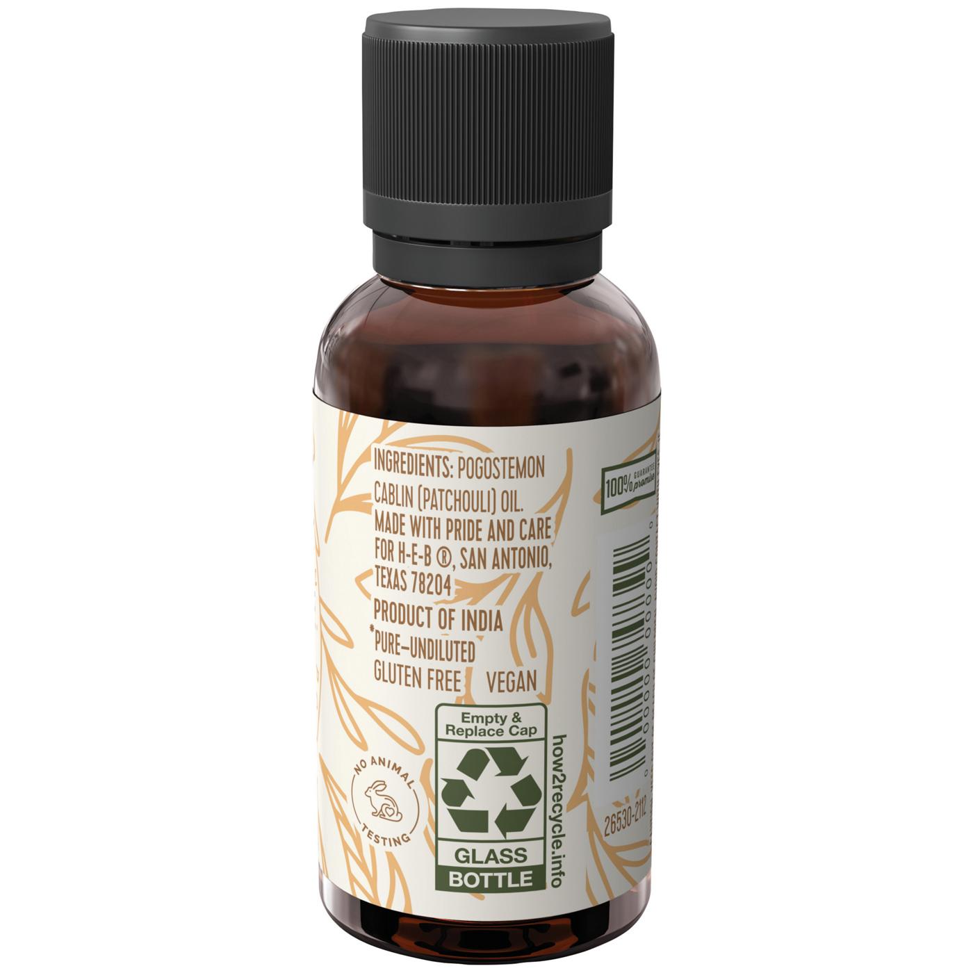 Field & Future by H-E-B Patchouli Essential Oil; image 5 of 5