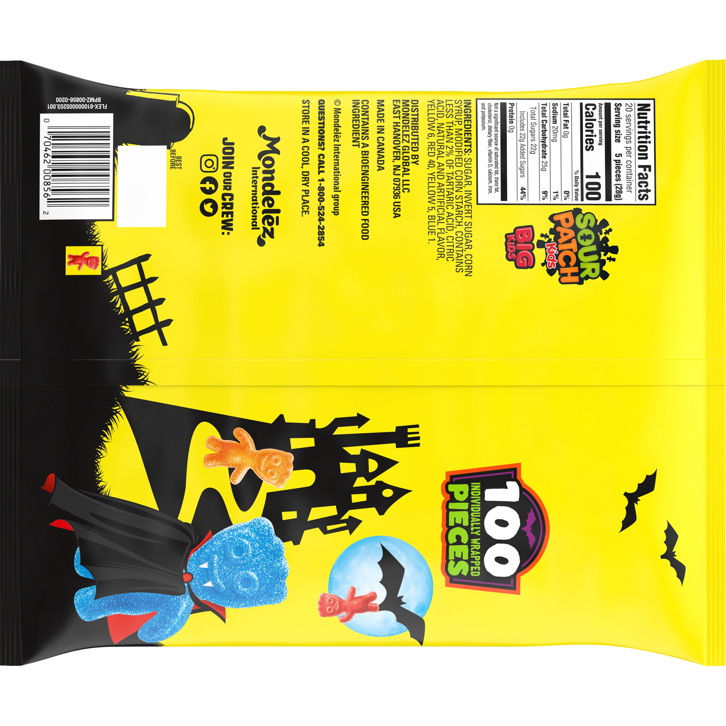 Sour Patch Kids Bites Soft & Chewy Candy - Shop Candy at H-E-B