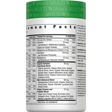 Rainbow Light Men's One Daily Multivitamin Tablets