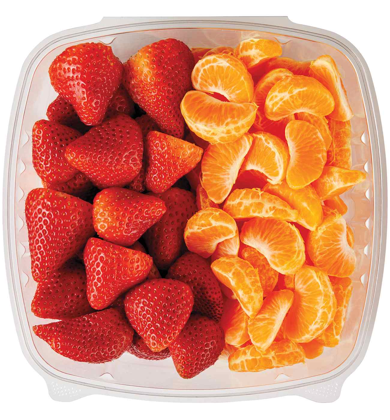 H-E-B Fresh Cut Strawberries & Peeled Mandarins - Extra Large; image 1 of 2