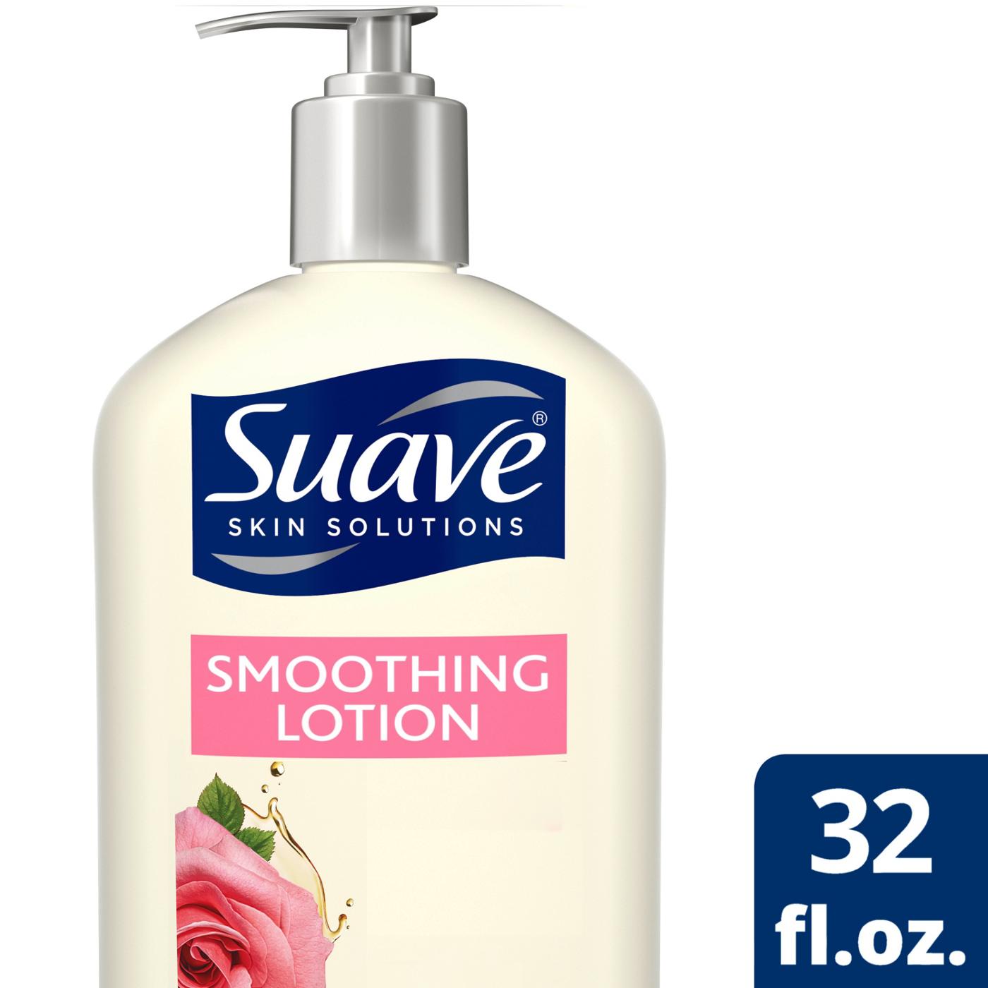 Suave Skin Solutions Smoothing Rose + Argan Lotion; image 2 of 3