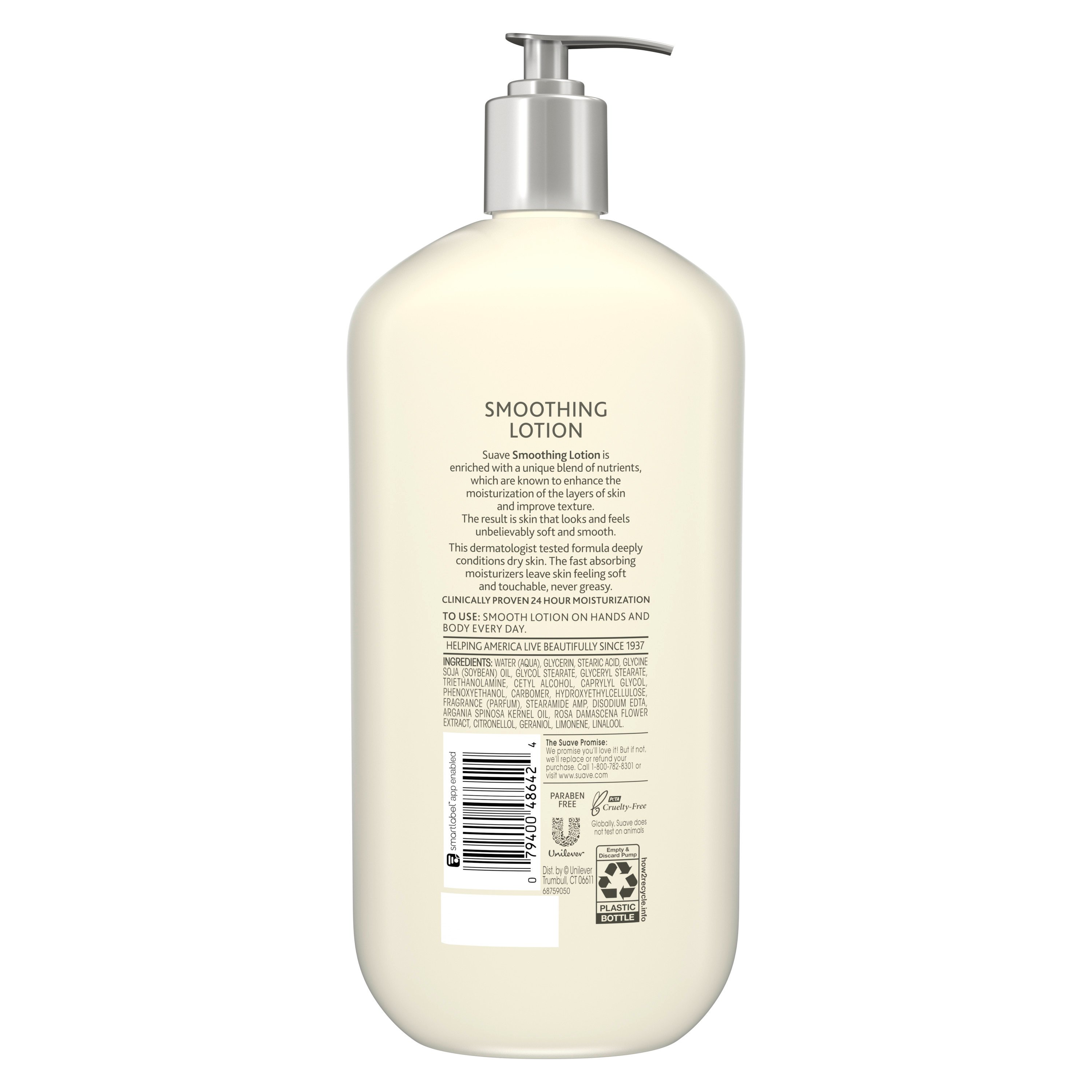 Suave Skin Solutions Smoothing Rose + Argan Lotion - Shop Body