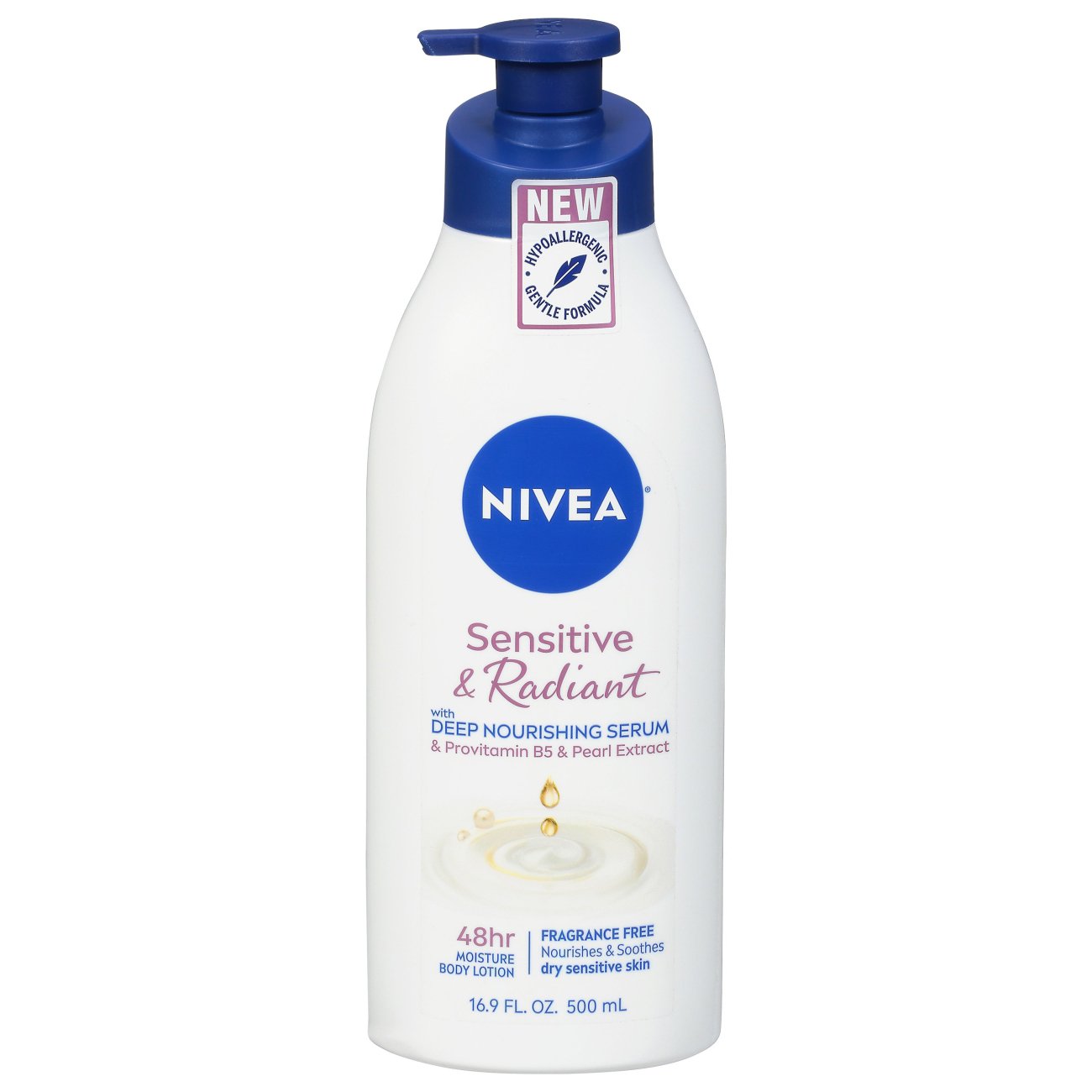 Nivea Sensitive & Radiant Deep Nourishing Serum Body Lotion Shop Bath