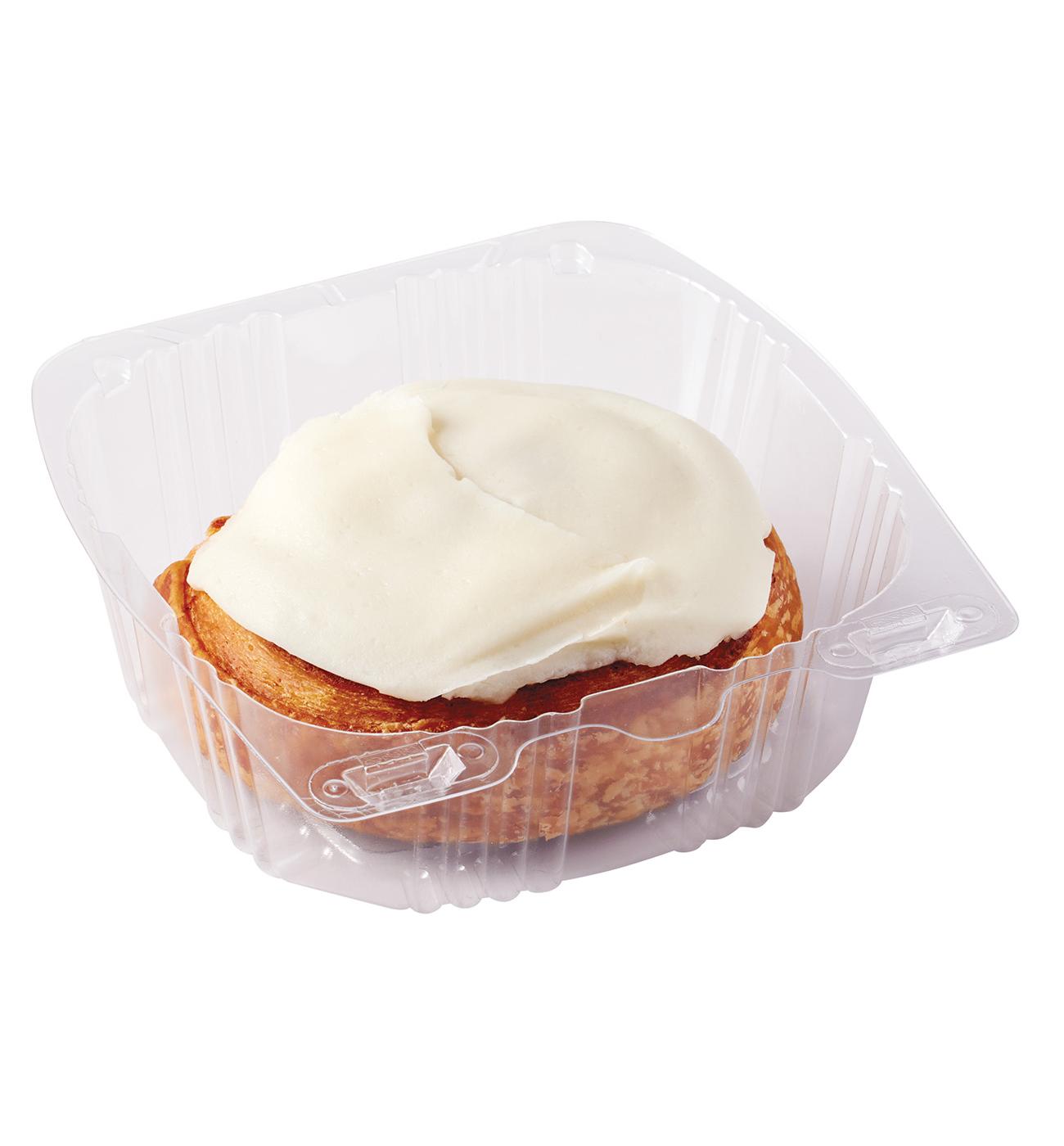 H-E-B Bakery Cream Cheese Iced Cinnamon Roll; image 2 of 2