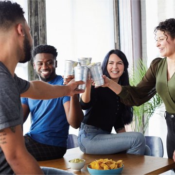 Ball Aluminum Cup Cold Drink 20 oz Recyclable Party Cups, 10 ct