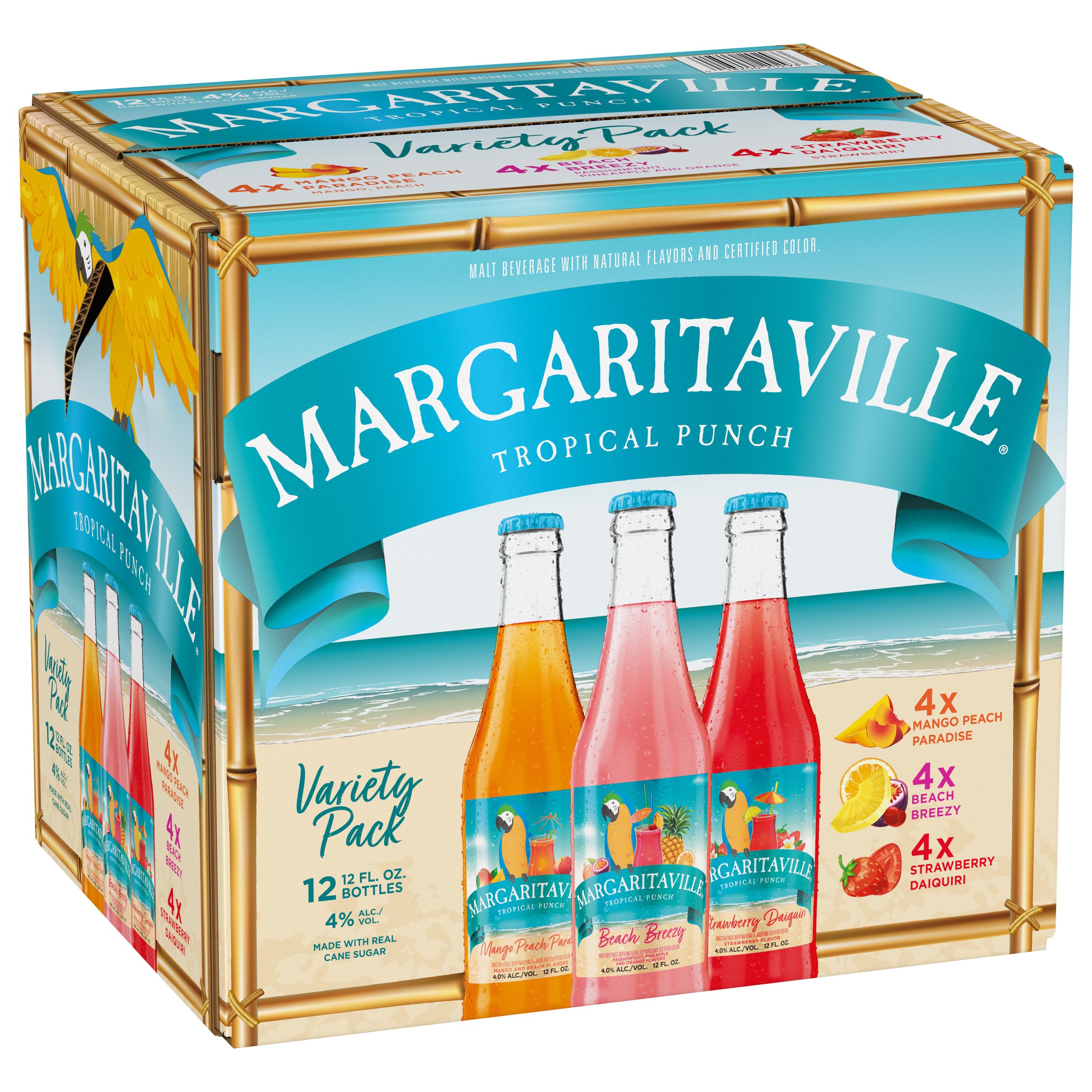 Margaritaville Tropical Punch Variety Pack 12 Oz Bottles Shop Malt Beverages And Coolers At H E B