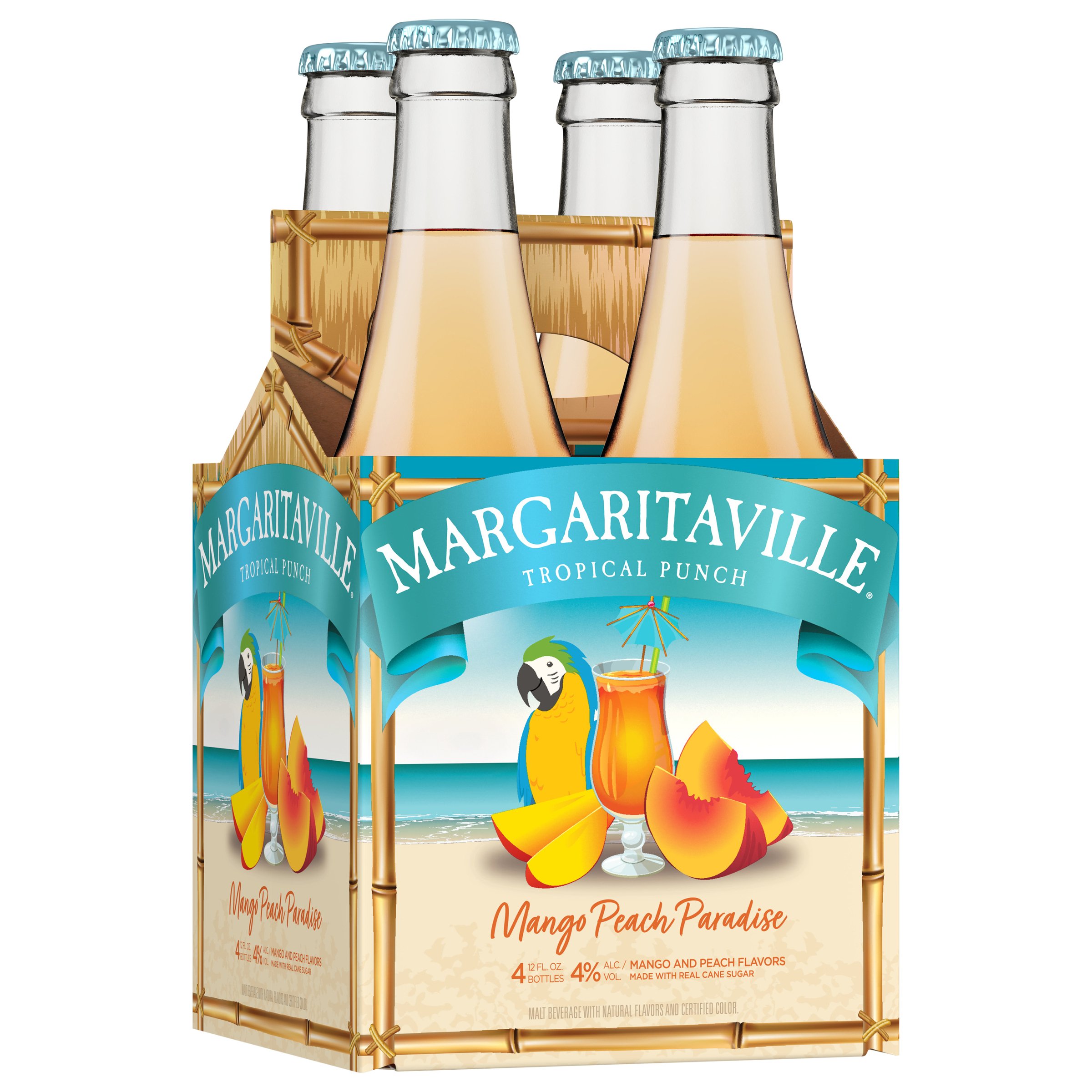 Margaritaville Tropical Punch Mango Peach Paradise 12 oz Bottles Shop