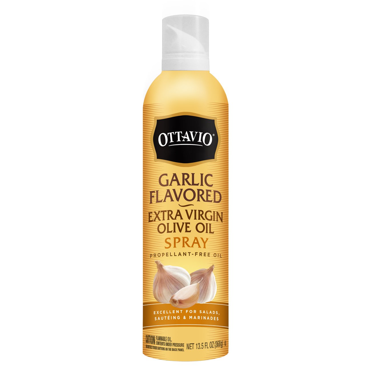 Ottavio Garlic Flavored Extra Virgin Olive Oil Spray - Shop Oils at H-E-B