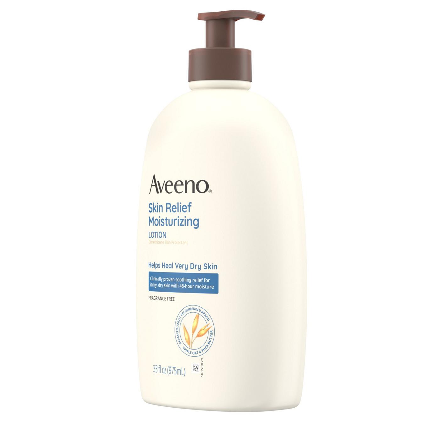 Aveeno Skin Relief Moisturizing Lotion - Fragrance Free; image 2 of 8