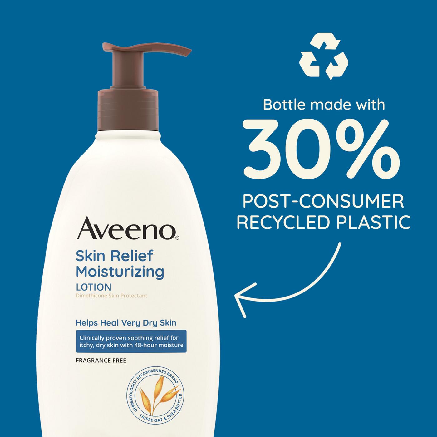 Aveeno Skin Relief Moisturizing Lotion - Fragrance Free; image 4 of 8