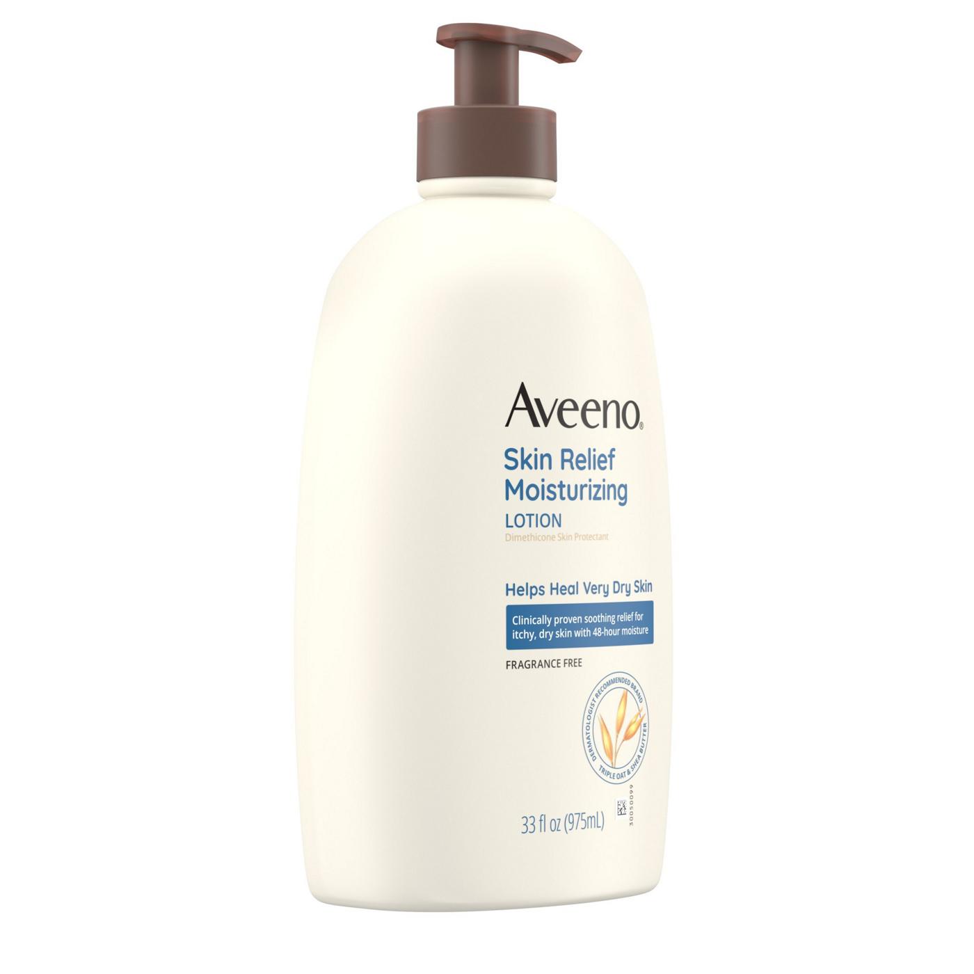 Aveeno Skin Relief Moisturizing Lotion - Fragrance Free; image 7 of 8