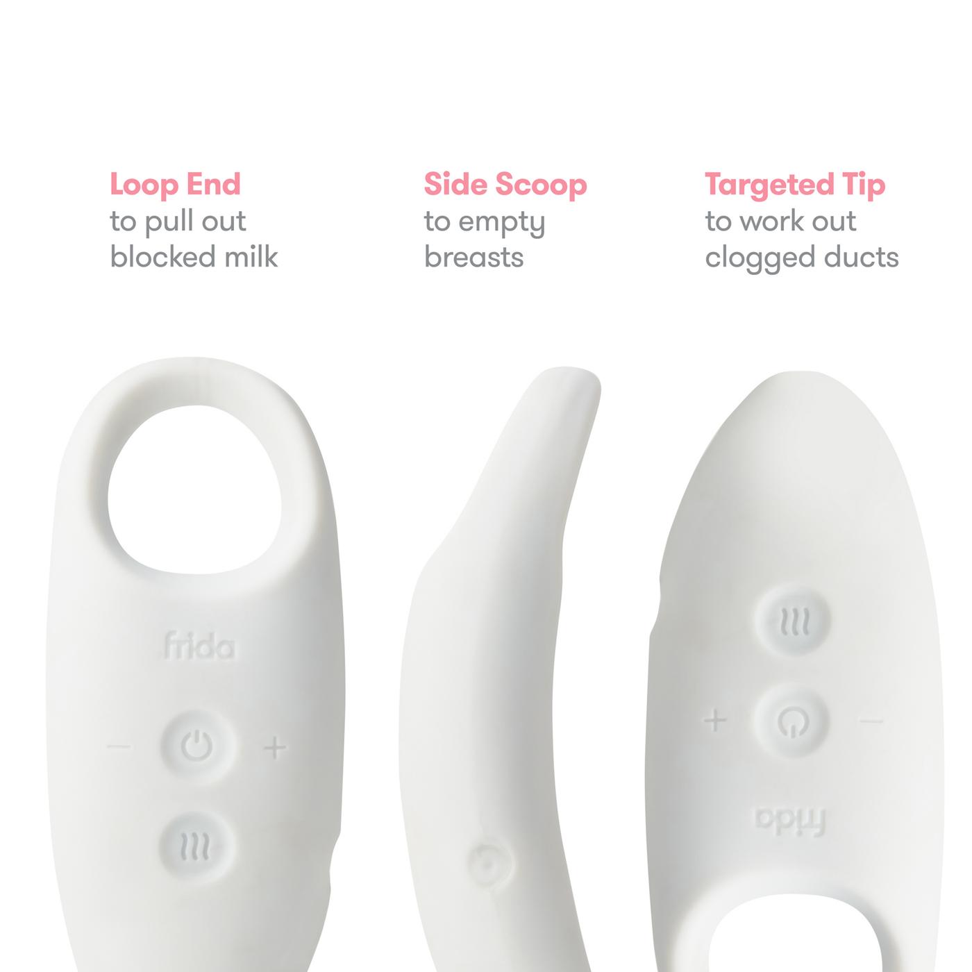 Frida Mom 2-in-1 Heat and Vibration Lactation Massager