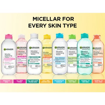 Garnier SkinActive Micellar Cleansing Water - Vitamin C, 3.4 oz