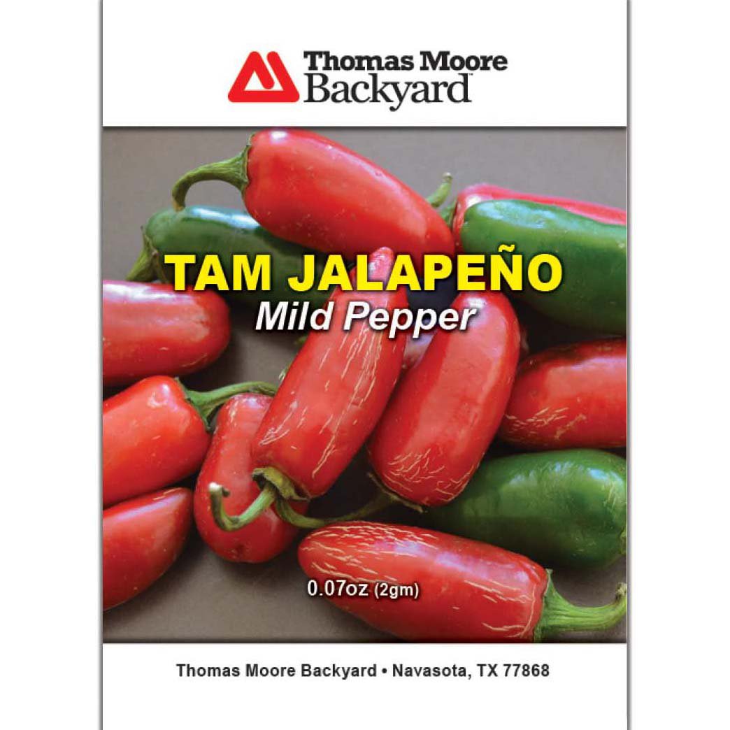 Thomas Moore Backyard Tam Jalapeno Mild Pepper Seed Packet Shop Patio