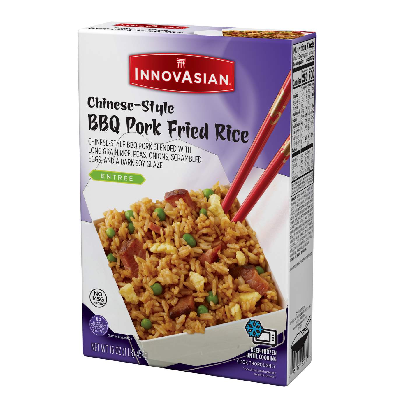 InnovAsian Frozen Chinese-Style BBQ Pork Fried Rice; image 5 of 11