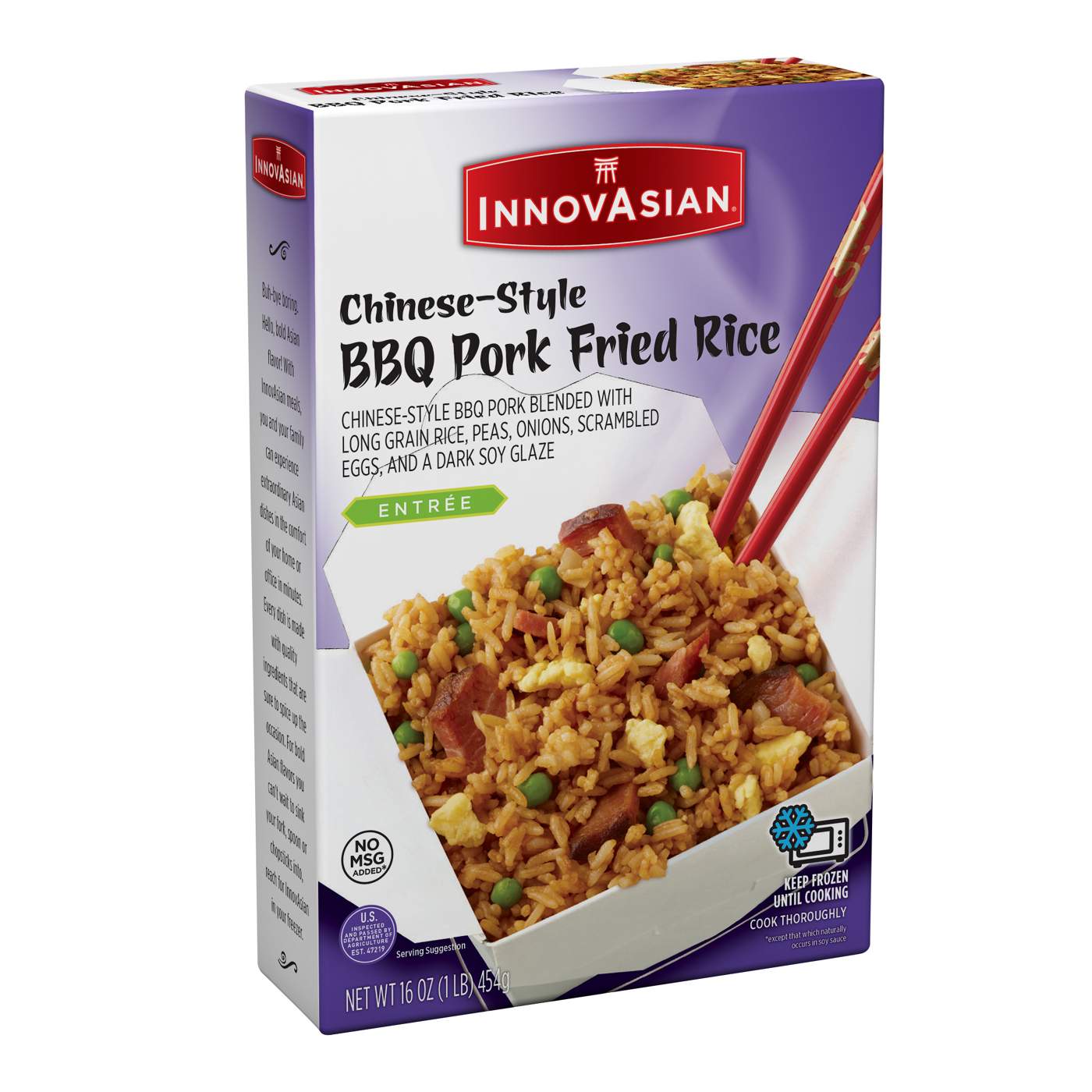 InnovAsian Frozen Chinese-Style BBQ Pork Fried Rice; image 6 of 11