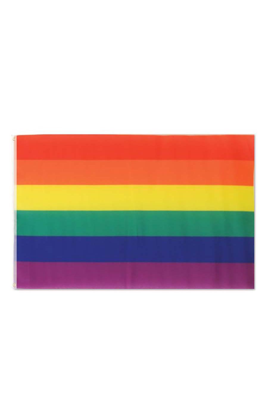 Beistle Fabric Pride Rainbow Flag; image 1 of 2
