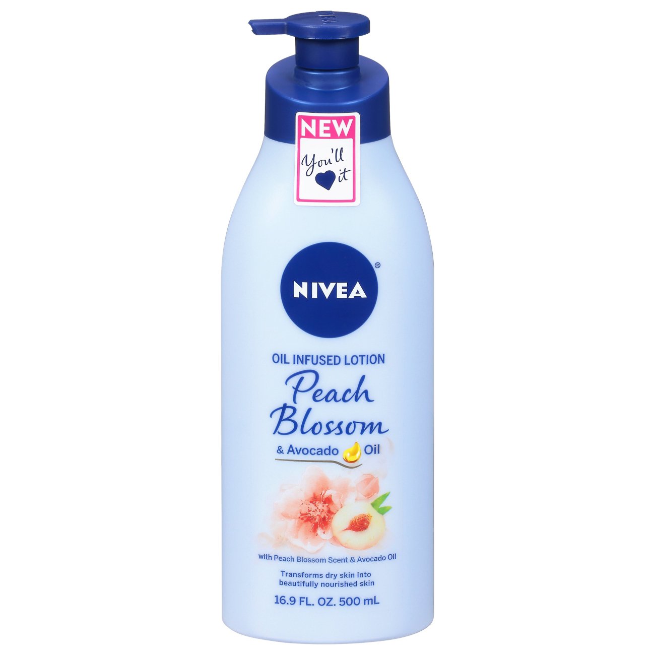 Nivea Oil Infused Body Lotion Peach Blossom & Avocado Oil Shop Body