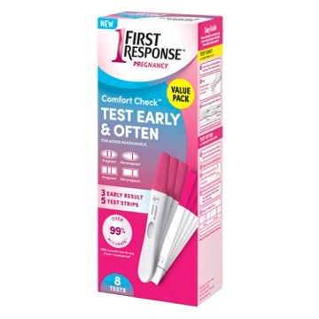 First Response Comfort Check Pregnancy Tests, 8 ct