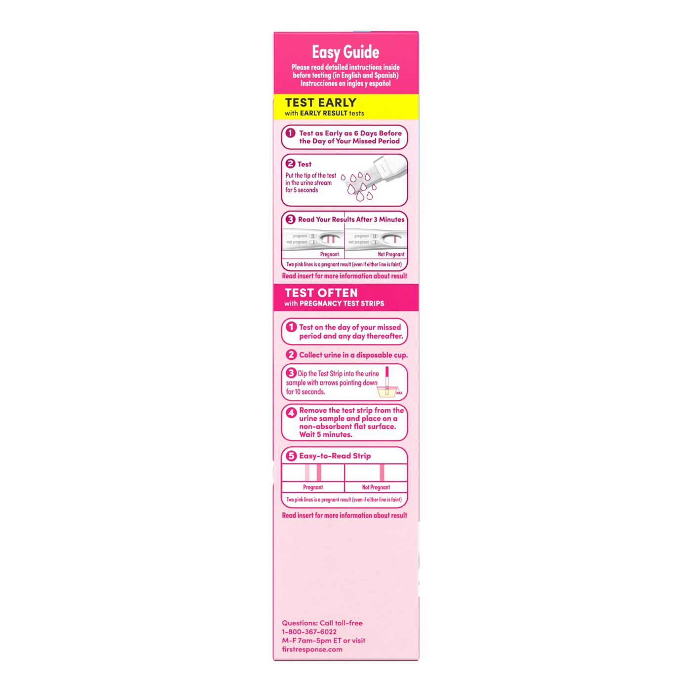 First Response Comfort Check Pregnancy Tests; image 5 of 6