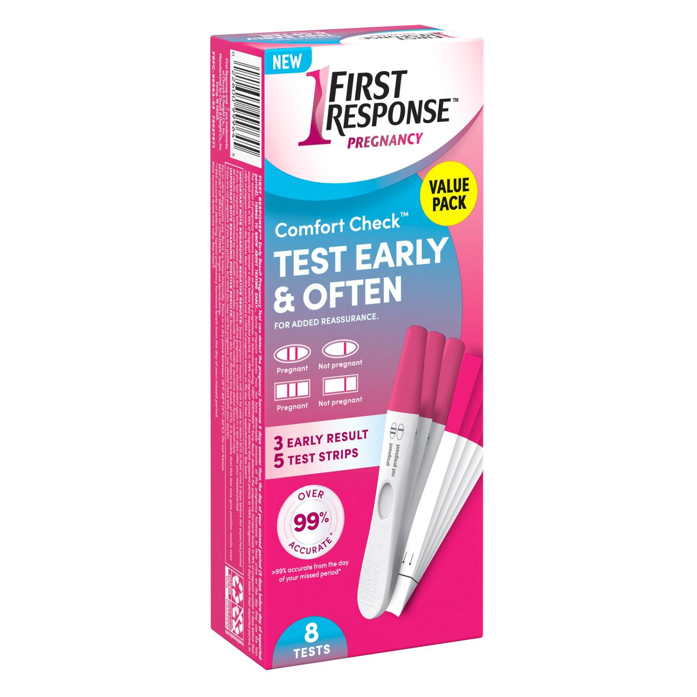 First Response Comfort Check Pregnancy Tests; image 6 of 6