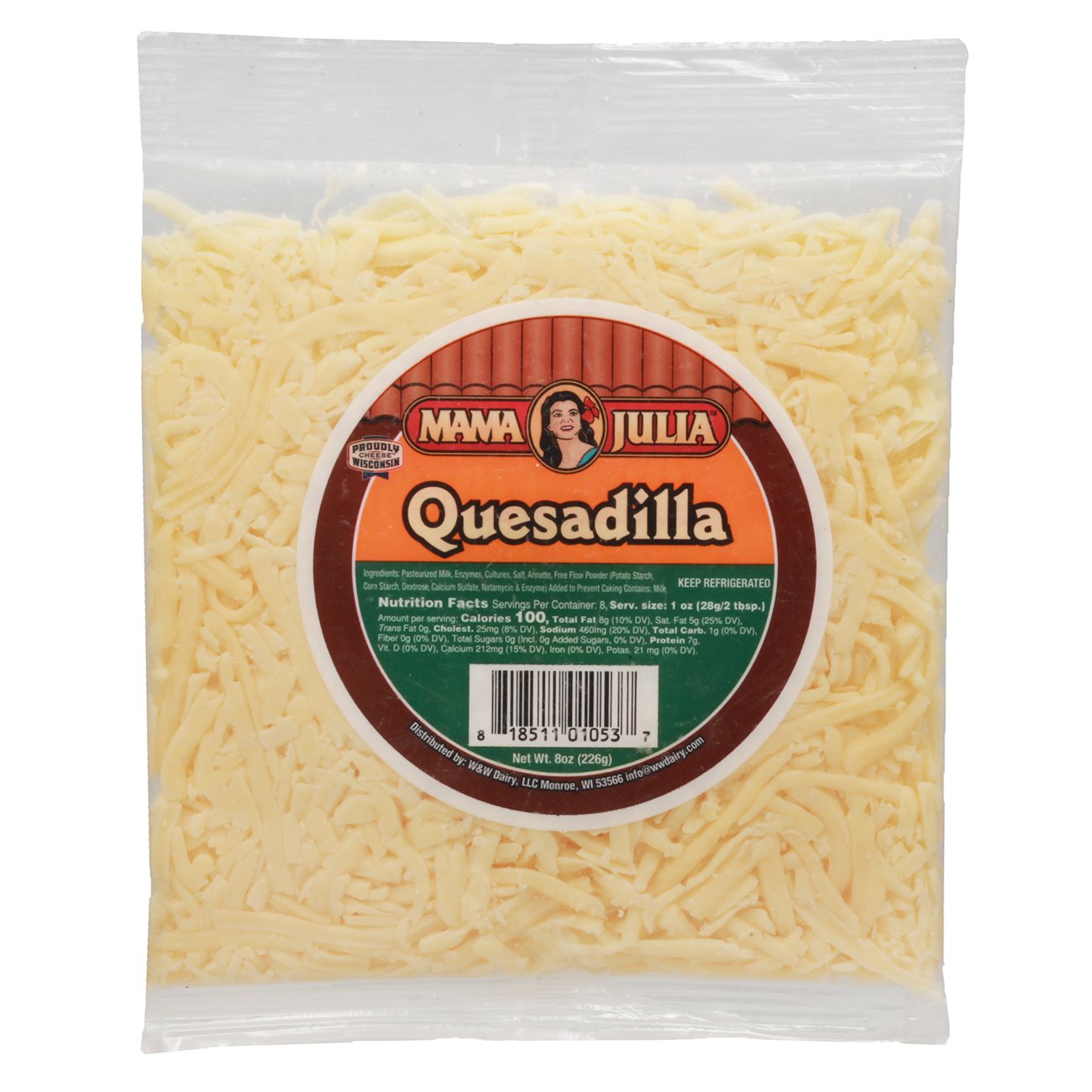 Mama Julia Shredded Quesadilla Cheese - Shop Cheese At H-E-B