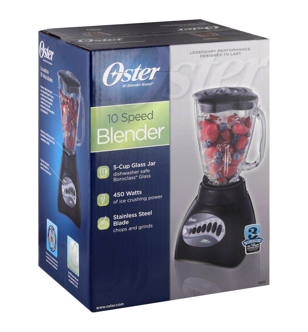 Oster Black 10-Speed Blender - Shop Blenders & Mixers at H-E-B