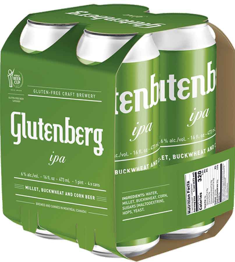 Glutenberg GlutenFree IPA Beer 16 oz Cans Shop Beer at HEB