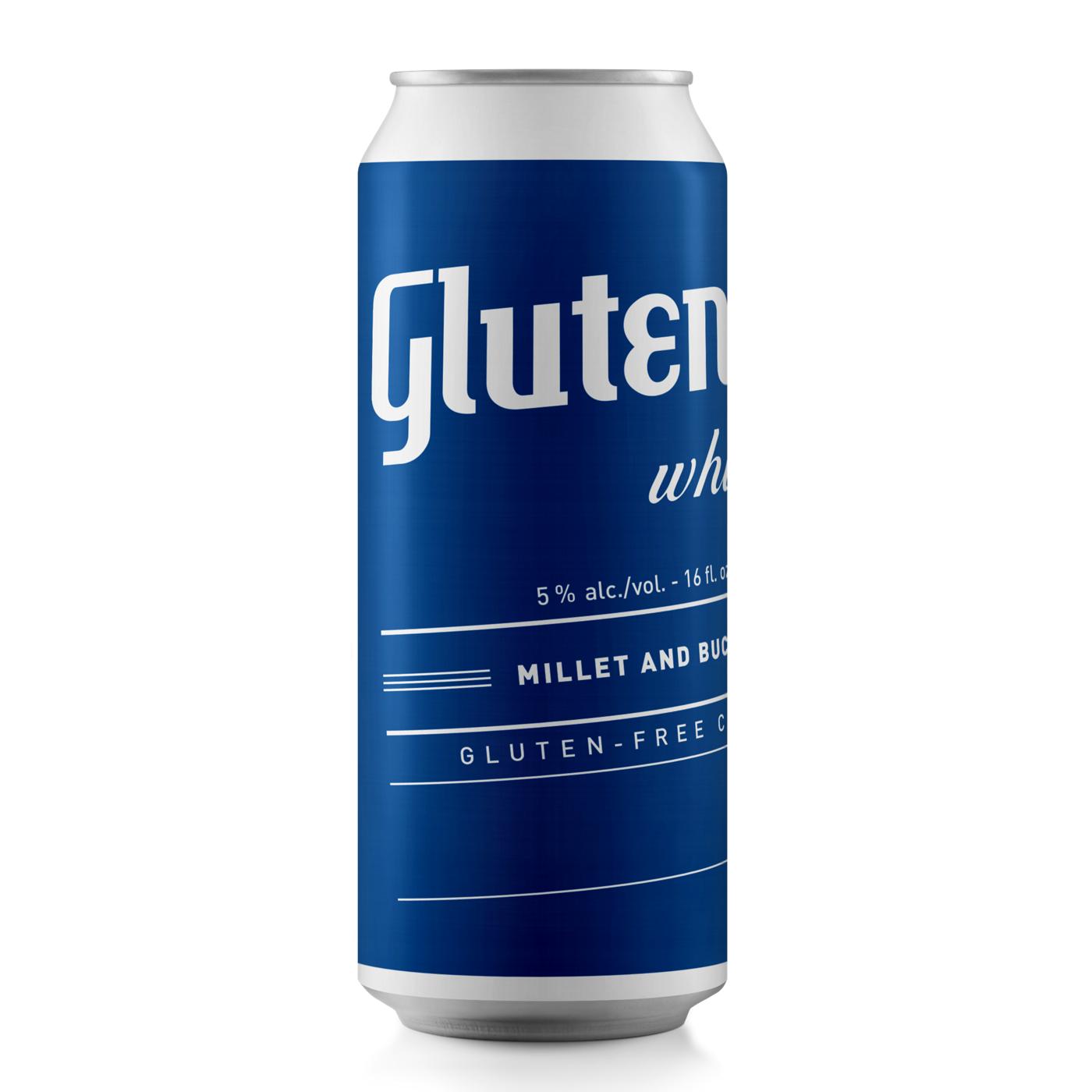 Glutenberg Gluten-Free White Ale Beer, Can; image 2 of 2