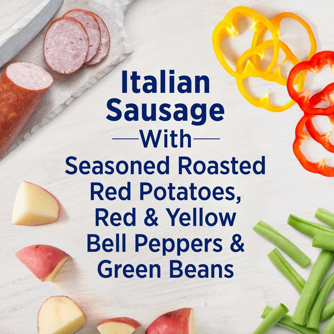 Birds Eye Voila! Italian Sausage & Peppers Frozen Sheet Pan Meal - Family-Size; image 2 of 4