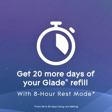 Glade PlugIns Scented Oil PLUS Air Freshener Oil Warmer with ScentNotice Technology