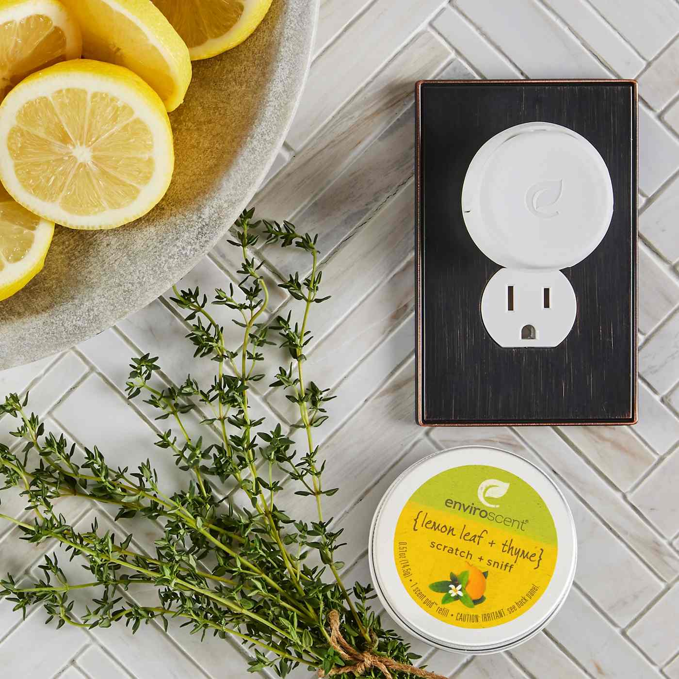 Enviroscent Plug Hub Scent Pod Refill, NonToxic PlugIn Air Freshener