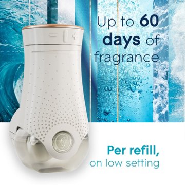 Glade PlugIns Scented Oil Air Freshener Refills - Aqua Waves, 2 ct