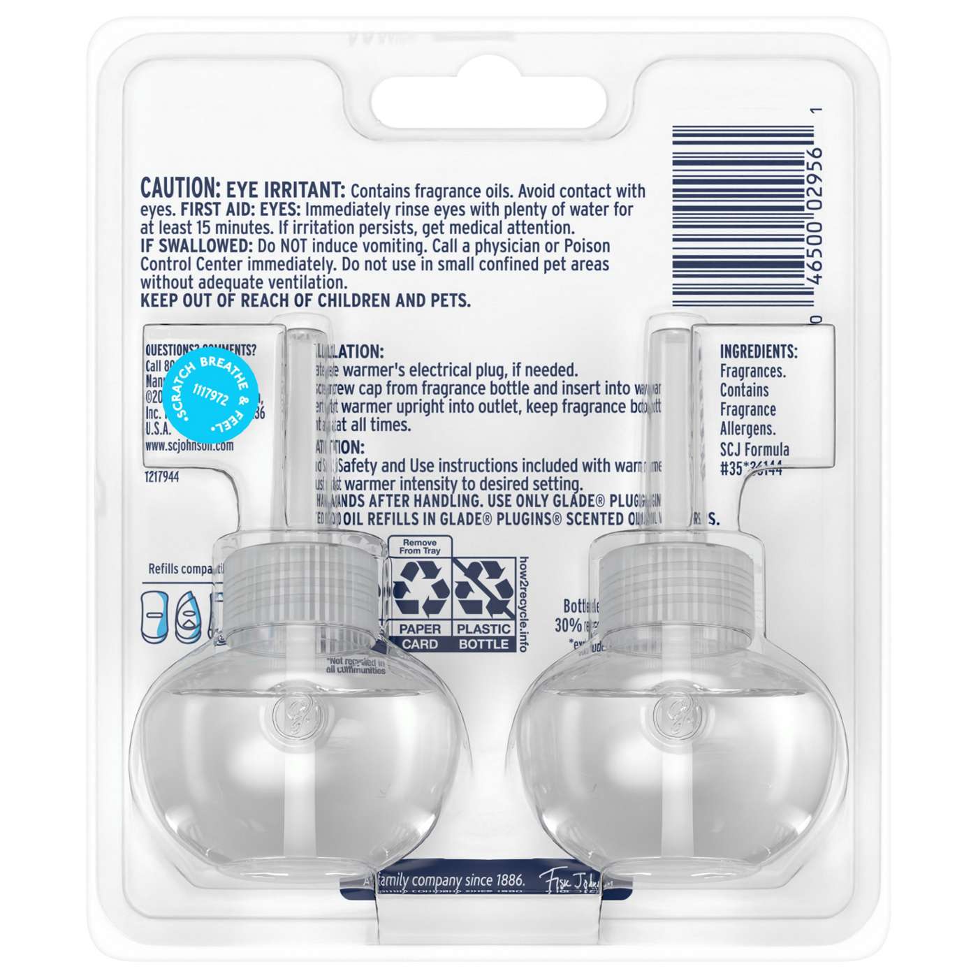 Glade PlugIns Scented Oil Air Freshener Refills - Aqua Waves; image 7 of 14