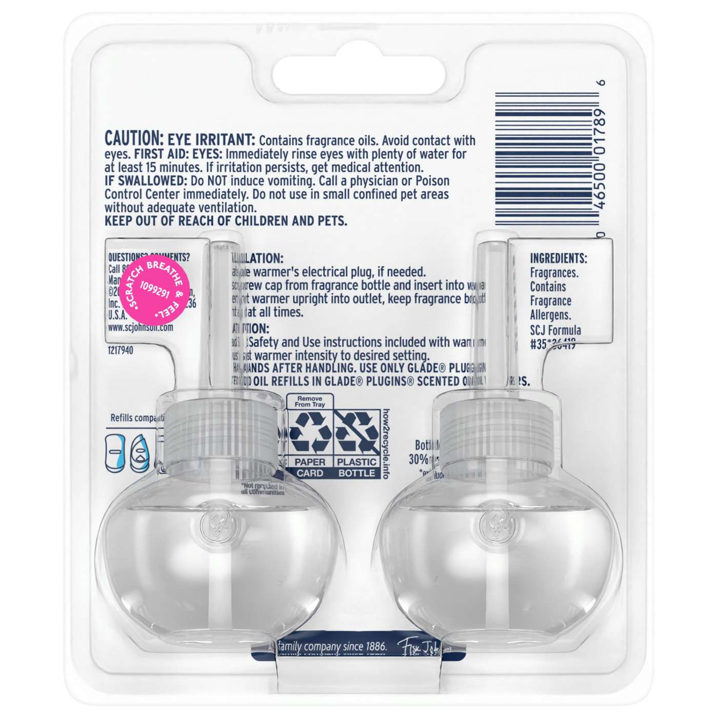 Glade PlugIns Scented Oil Air Freshener Refills - Exotic Tropical Blossoms; image 6 of 14