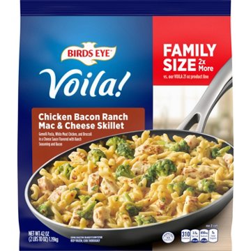 Birds Eye Voila! Chicken Bacon Ranch Mac & Cheese Skillet  Meals -Family Size