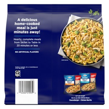 Birds Eye Voila! Chicken Bacon Ranch Mac & Cheese Skillet  Meals -Family Size