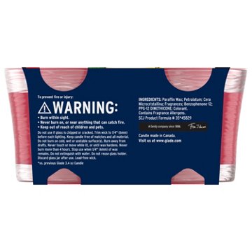 Glade Candle Twin Pack Apple Cinnamon, 2 pk, 4.08 oz