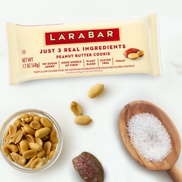 LÄRABAR Fruit & Nut Snack Bars - Peanut Butter Cookie