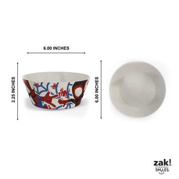 Zak! Designs Spider-Man Bowl, 6''