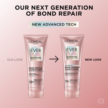 L'Oréal Paris EverPure Sulfate Free Color Care Bond Repair Strengthening Conditioner, 6.8 oz
