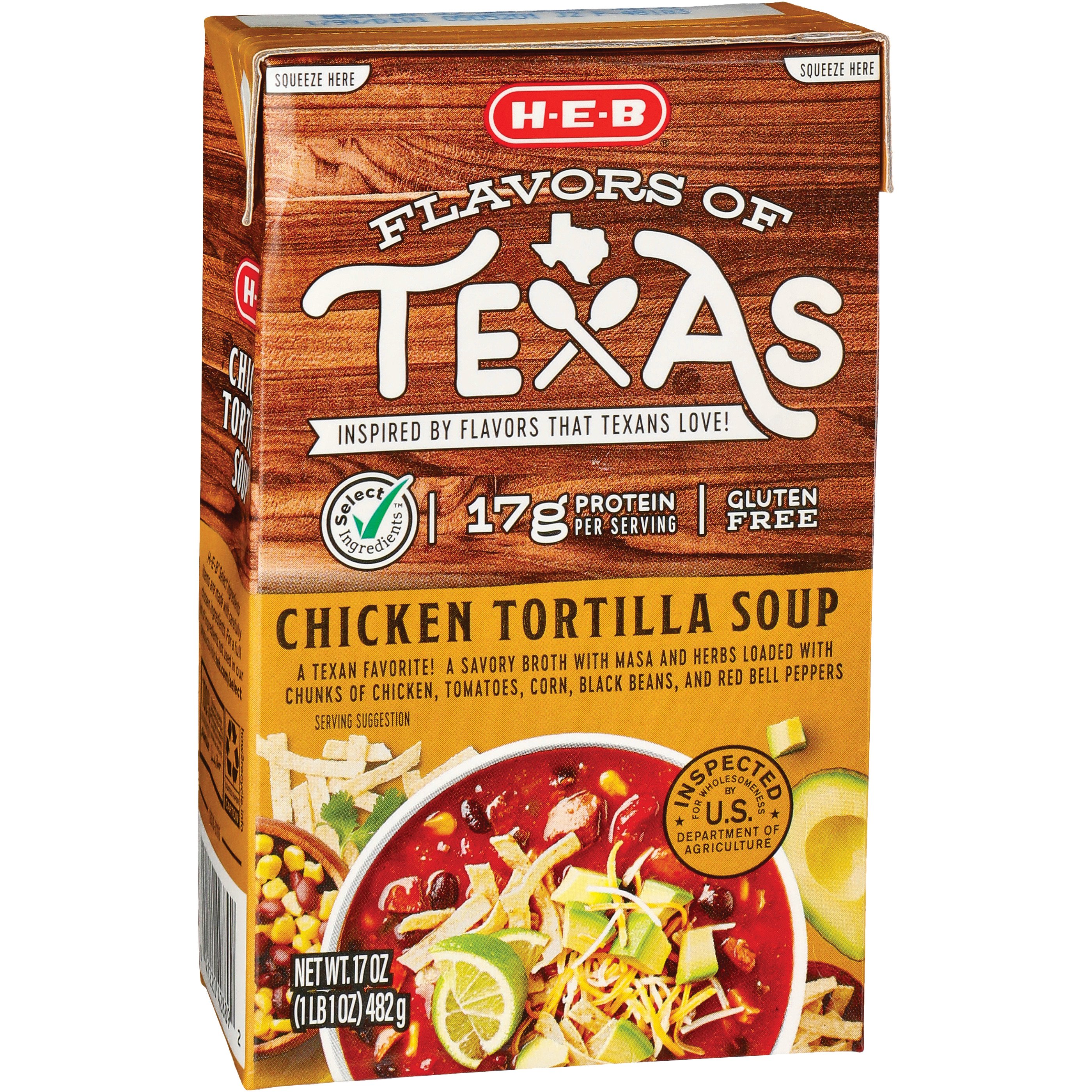 HEB Chicken Tortilla Soup Shop Soups & chili at HEB