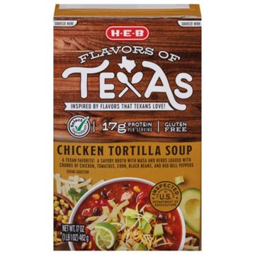 H-E-B Chicken Tortilla Soup, 17 oz